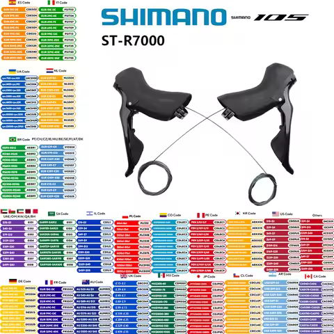 SHIMANO 105 ST r7000 shifter Dual Control Lever 2x11-Speed 105 r7000 Derailleur Road BIKE R7000 Shif