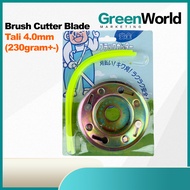 【Brush Cutter Blade】4.0mm Heavy Duty Grass Cutter Blade Piring Rumput Tali Nylon