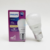 PHILIPS หลอด LED Bulb MyCare 4W E27 แสง Warmwhite (Pack 2หลอด)