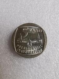 UNC南非1994年曼德拉總統就職典禮5蘭特紀念幣感興趣的話469