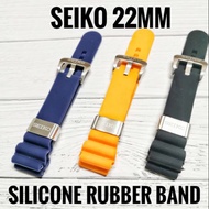 ()NEW 22MM RUBBER STRAP FITS SEIKO PROSPEX TURTLE DIVER'S WATCH. FREE SPRING BAR.FREE TOOLS
