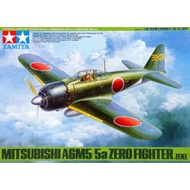 TAMIYA MODEL 1/48 SCALE military models 61103 MITSUBISHI A6M5/5a ZERO FIGHTER (ZEKE)