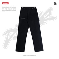 Orifake - Carpenter Denim Loose Pants