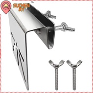 SUCHENMY Gutter Bracket, Metal Wall Mount Wall Mount Bracket, Raingutter Bracket Gutter Mount Channe