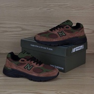 SEPATU NEW BALANCE 993 x AIM* LEON DORE BEEF & BROCCOLI PREMIUM MIRROR BNIB MADE IN USA SNEAKERS PRI