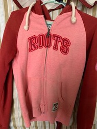 二手Roots粉紅外套M號 少見的顏色#吃土2