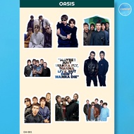 STICKER OASIS WESTERN I OASIS WESTERN BAND I STICKER WESTERN I STICKER WESTERN OASIS I PHOTOCARD OAS
