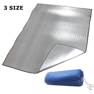 《Europe and America》 100 200x200cm Waterproof Aluminum Foil EVA Camping Mat Foldable Folding Sleeping Picnic Beach Mattress Outdoor Pad