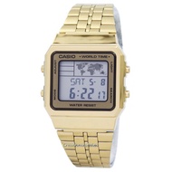Casio Alarm World Time Digital A500WGA-9DF Mens Watch