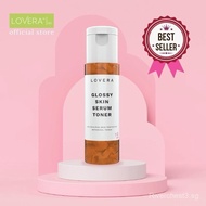 Lovera Glossy Skin Serum Toner - AHA BHA PHA Acids for Exfoliation & Radiant Glow - Clear Breakouts 