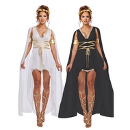 Halloween Costume Ancient Greek Goddess Costume Cleopatra Athena Dress COS Costume Halloween Costume