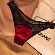 性感内裤  Sexy underwear  1-3条个性内裤女迷人性感蕾丝女士丁字裤T裤低腰三角裤短裤头4.28