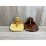 MDF wooden altar shelf 20x18x13cm - simple mdf wooden shelf for altar decoration