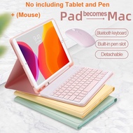 Case with Keyboard for iPad 11th A16 10th 9th 8th 7th Generation Air 4 5 Air 11 M2 M3 Air2 5th 6th G