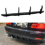 For BMW 3 Series E46 Cabrio Coupe 2-door 2001-2006 Year Rear Bumper Lip Protector Splitter Body Kit 