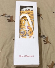 韓國 Mardi Mercredi - 白色拖鞋 FLIP FLOPS MARDI BLOSSOM_WHITE