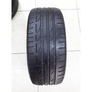 USED TYRE SECONDHAND TAYAR 245/45R18 BRIDGESTONE POTENZA S001 RUNFLAT 50% BUNGA PER 1 PC