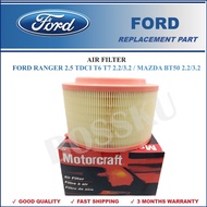 ELEMENT AIR FILTER FORD RANGER 2.2 2.5 3.2 T6 T7  / MAZDA BT50 2.2 3.2(2008-2020)