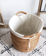 越南 手工藤編洗衣籃 收納籃