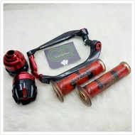 CLN handguard proguard carbon jalu axle dragon fruit handgrip army universal package Nmax, Aerox, Pc