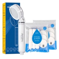 [ATOJET] Travel & Shower Essential Set : Showerhead + 6 Head Filters + 6 Body Filters /  3 Head Filt