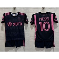 Miami Messi 2023 Children's Ball jersey Suit Miami inter Children's Ball Suit