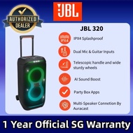 JBL PARTYBOX 320 (BLACK), comes with one year local JBL warranty