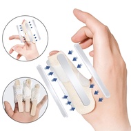 1Pcs Finger Fixation Splint Knuckle Pads Thumb Retainer Ring Finger Bending Straightening 4 Aluminum