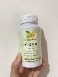 全新現貨》Pure Origin純益_CoQ10_輔酶Q10_維生素_60粒