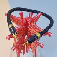 Bold Sterling Silver 3.5 to 3.5 Coaxial Cable coax Audio Cable FiiiO FiiiO jm21 DM13 M23 M17 V3D Con