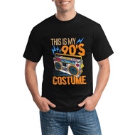 Theme Party 90S This Is My 90S Costume All Cotton Breathable Fashion Custom Round Neck Shirt