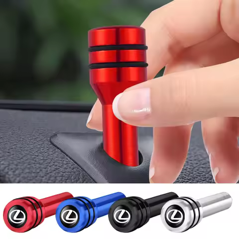 2/4Pcs Car Truck Interior Door Lock Knob Pull Pins Aluminum Alloy For Lexus F-SPORT ES RX NX LS UX L