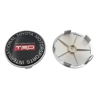 4PCs Wheel Rim Centre Cap Cover Badge 54 / 56 / 58 / 60 / 65 / 68mm Tyre Toyota Mitsubishi TRD