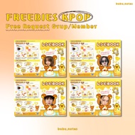 [30 Pcs] Freebies Kpop Rilakkuma Recipe ver. Cute Selkor Style Freebies Concert Postcard Packing