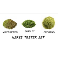 HERBS TASTER SET | 3 DIFFERENT HERBS | PASLEY OREGANO  Mixed HERBS