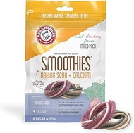 Arm & Hammer for Pets Smoothies Dental Treats for Dogs with Baking Soda & Calcium, Treat Chews Help 