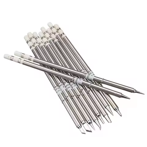 10PC T12 Soldering Iron tips Replacement models Tip Electric Soldering Iron T12-k/ BC2/ BL /BC1/BC3/