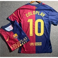 *Free COLDPLAY Nameset* Barcelona Coldplay Jersey Barca ColdPlay