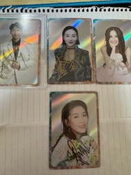 eeg簽名卡（kenny 惠英紅 周麗淇 溫碧霞）