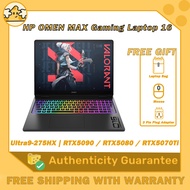 HP OMEN MAX Gaming Laptop 16 Ultra9-275HX RTX5090 / RTX5080 / RTX5070Ti 16 inch 2.5K 240Hz IPS HP OM