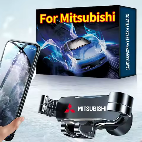 Car Air Vent Phone Holder Stand Aluminum Alloy Mobile Phone Stand For Mitsubishi Asx Outlander Xl 3 