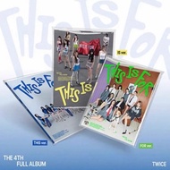 TWICE Album twice Regular Fourth Album Brand New Unopened U