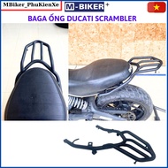 Ducati bag, ducati scrambler tube bag, ducati scrambler 400-800 rear bag, mbiker