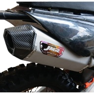 Silencer only type SE for KLX/CRF/DTRACKER & WR155 inlet 50, klx/crf/dtacker & wr155 exhaust
