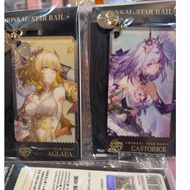 Official Authentic Castorice/Aglaea Honkai Star rail Mihoyo square acrylic keychain