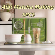 5PCS Matcha Making Set Matcha Bowl Ceramic Matcha Making Tool/ Matcha Tea Set/Matcha bowl set Matchm