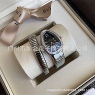 BV Single Circle Snake Watch Gilt Snake Shadow Wrist Watch Fashion Quartz Female Watch Classic Snake