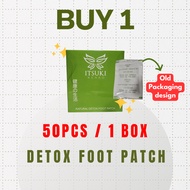 Original Itsuki Kenko Cleansing and Detoxifying Foot Patch - 50pcs /1 box