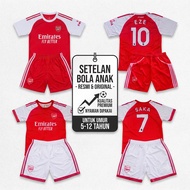 Arsenal Saka Football Shirt Set Eze Arsenal Home Football Shirt Boys Suit 5-12 Years