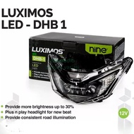 Daymaker Lampu Led Utama Motor Beat Pnp Luximos Nine Dhb1 Superbright